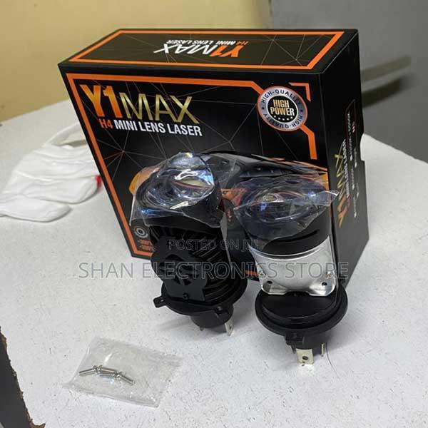 Motorcycles Universal Hi/Lo Beam H4 Mini Projector Headlight - main view