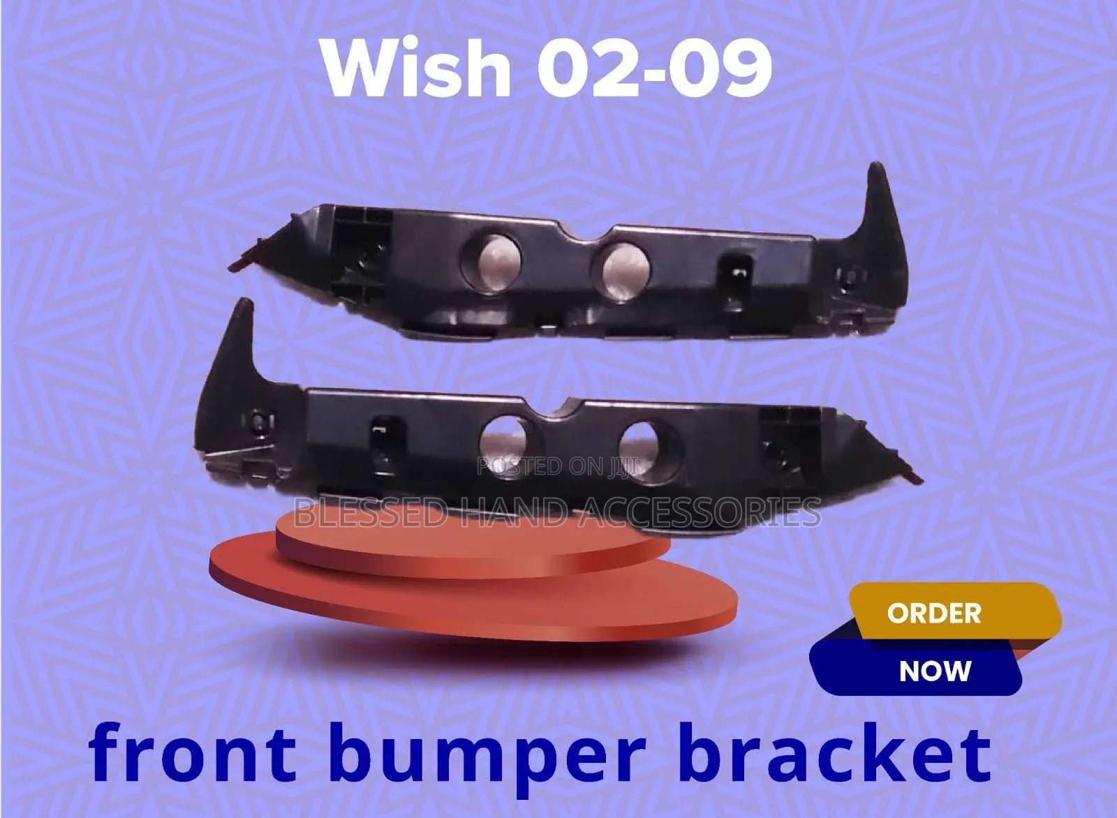 Bumper Brackets Wish 2002 -2014