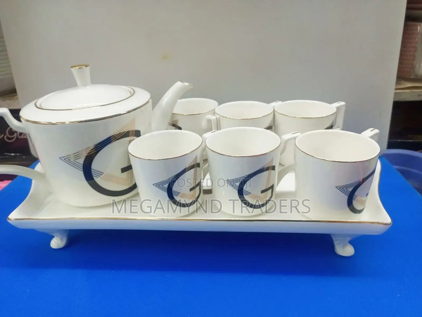 8pc Ceramic Tea Set / Tea Coffee Set
