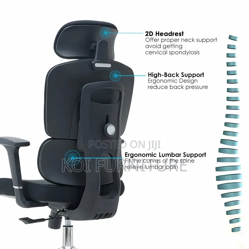 Office Chair; Orthopedic High Back Chair