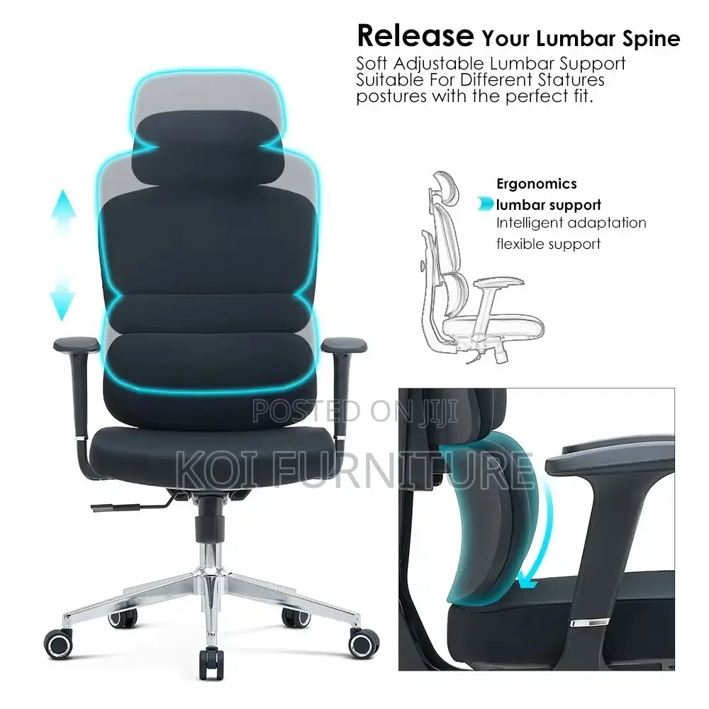 Office Chair; Orthopedic High Back Chair