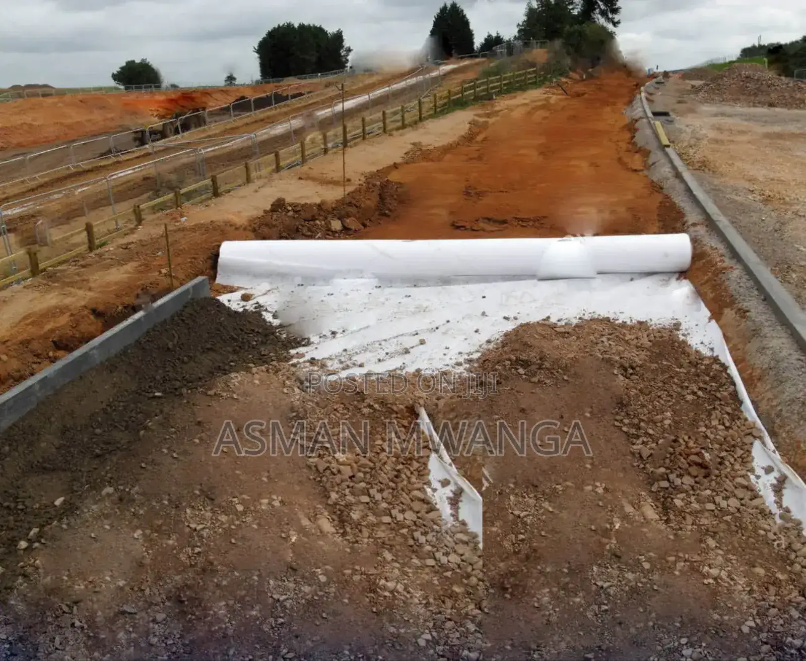 Drainage Geotextiles Non-Woven Filter 300gsm