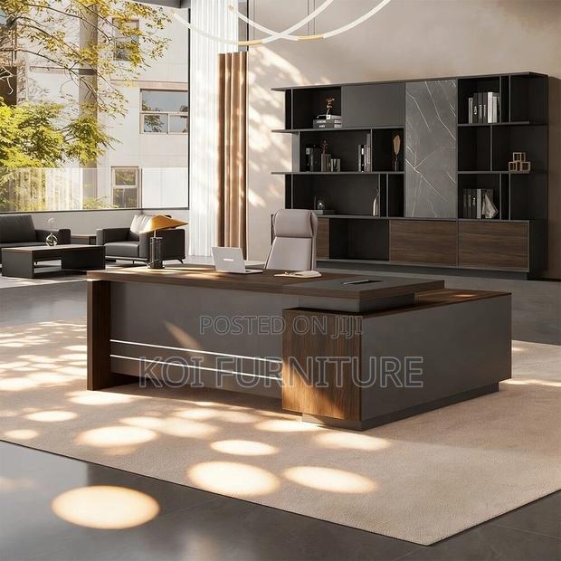 Office Desk; 1800mm Executive Management Office Desk