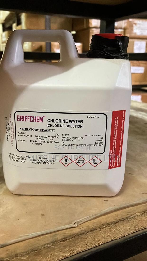 Chlorine Water 1l Griffchem - main view