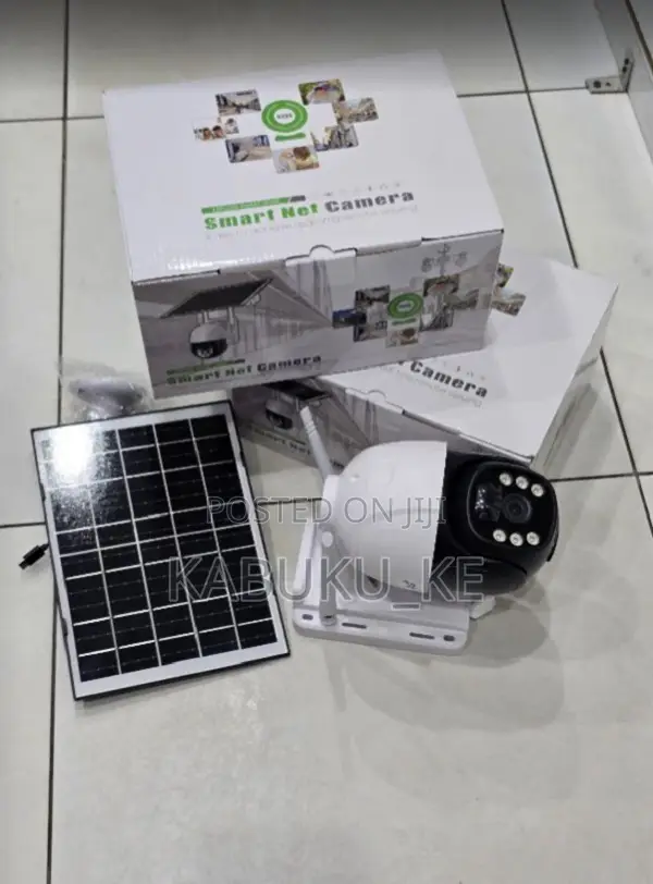 4g Solar Camera With Sim Card Slot 1080p Ptz With Audio + Video Colred