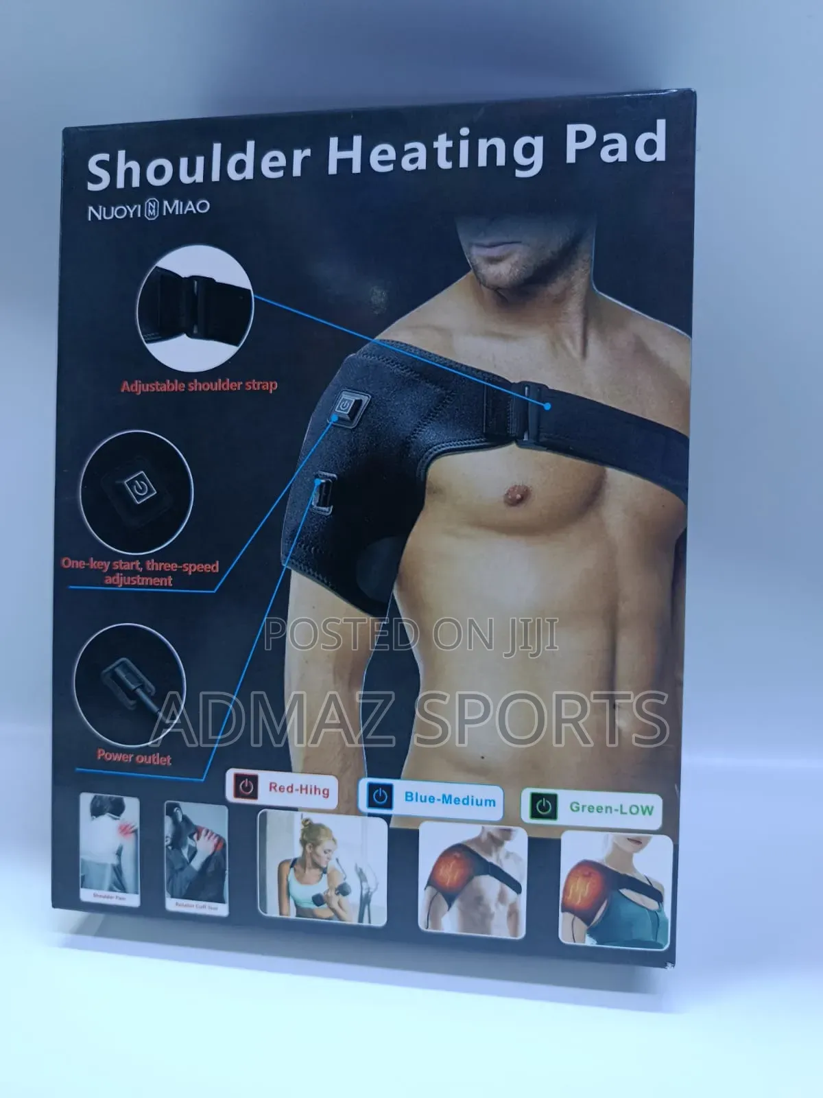 Shoulder Support And Heating Pad