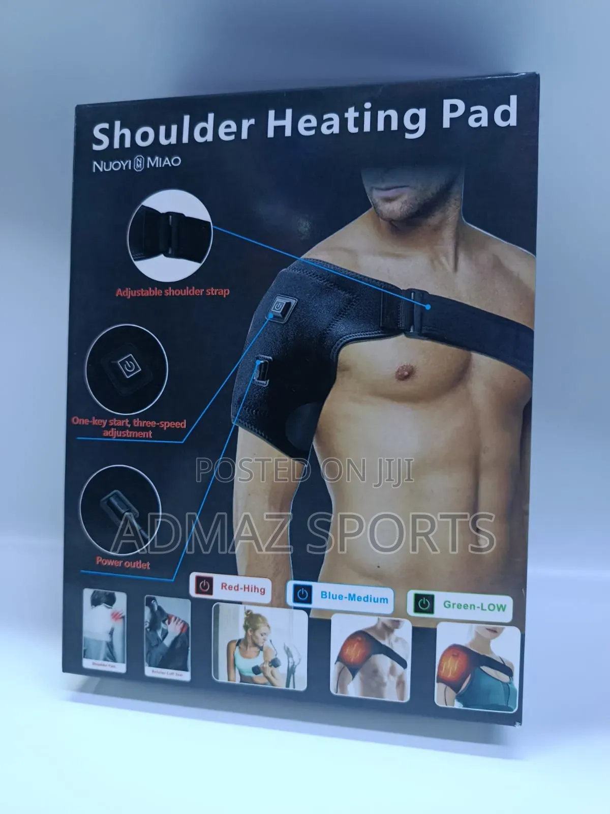 Shoulder Support And Heating Pad