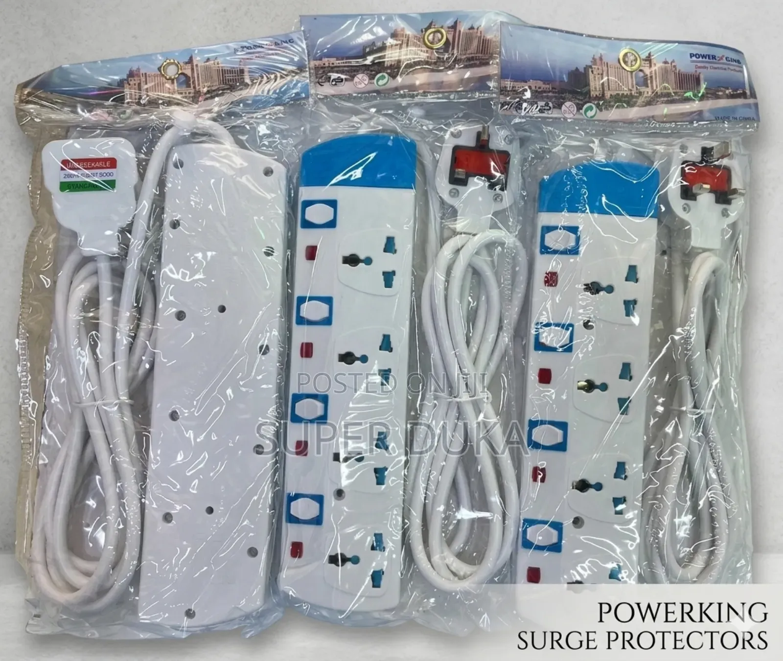 Power King 4-Way Power Extension Cable.