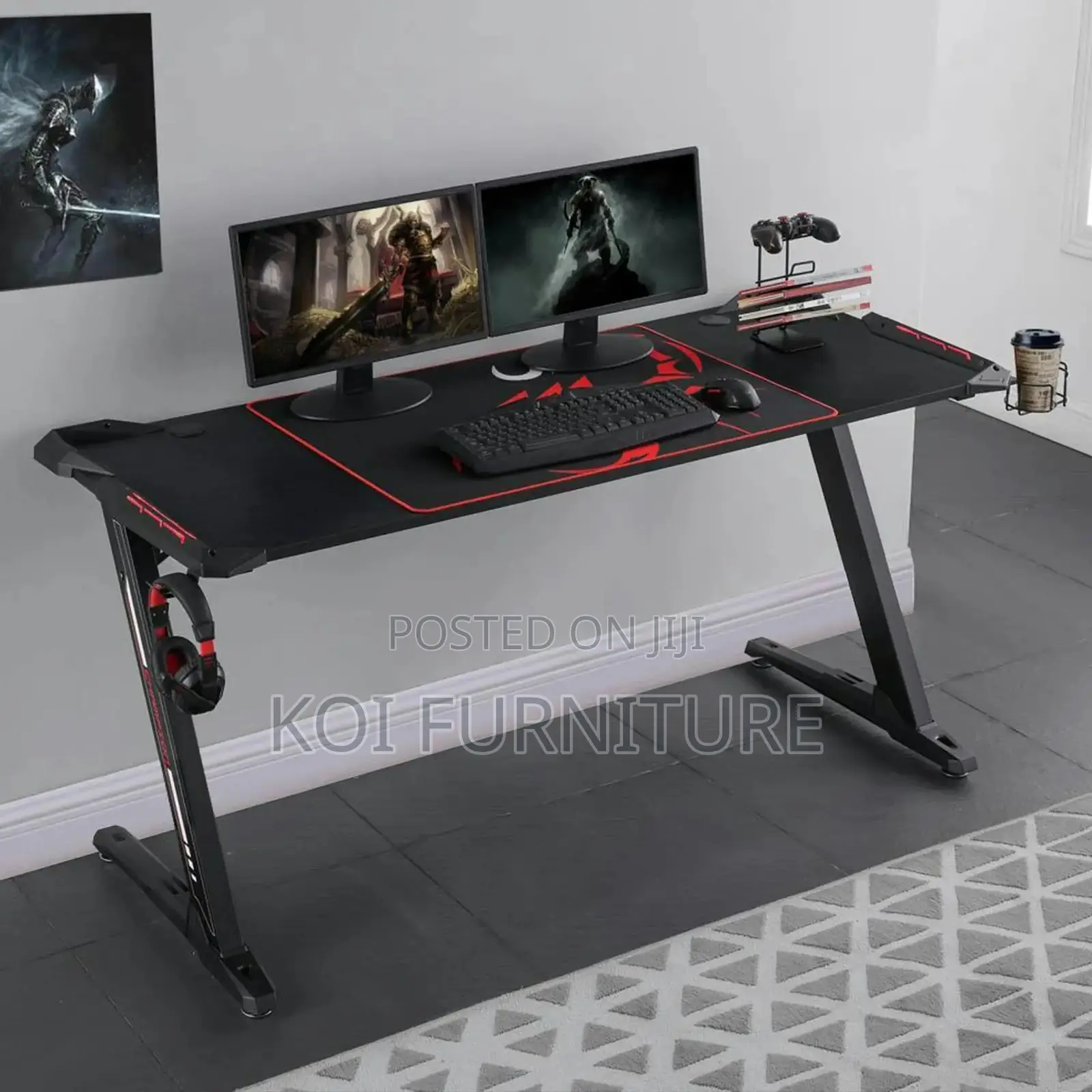 Office Desk; Generic Home Office Computing Desk