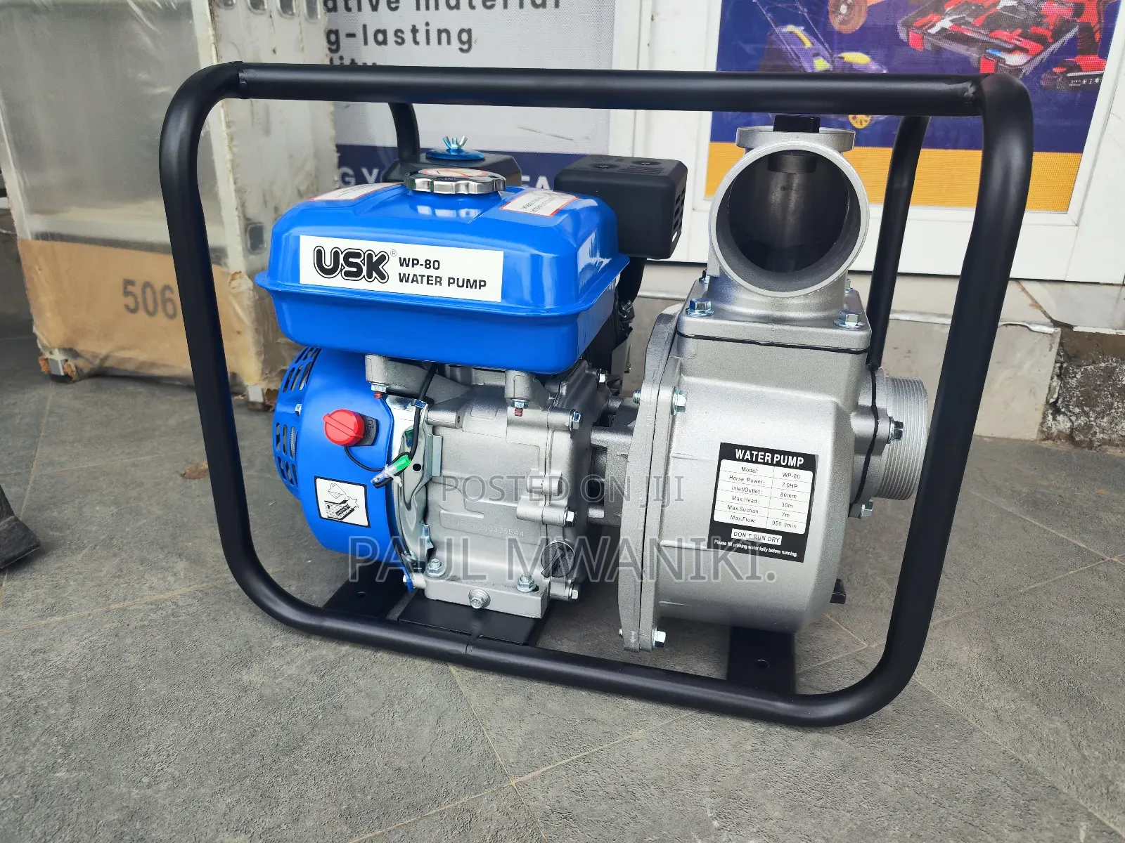 Usk 3" Booster Pump
