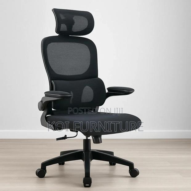 Office Chairs; Ergonomic High Backrest Office Chairs
