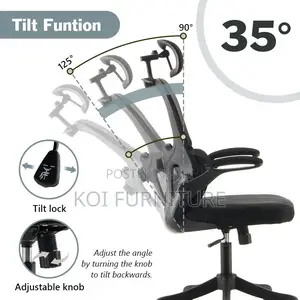 Office Chairs; Ergonomic High Backrest Office Chairs