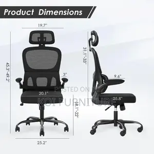 Office Chairs; Ergonomic High Backrest Office Chairs