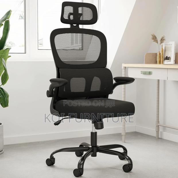 Office Chairs; Ergonomic High Backrest Office Chairs - thumbnail 10