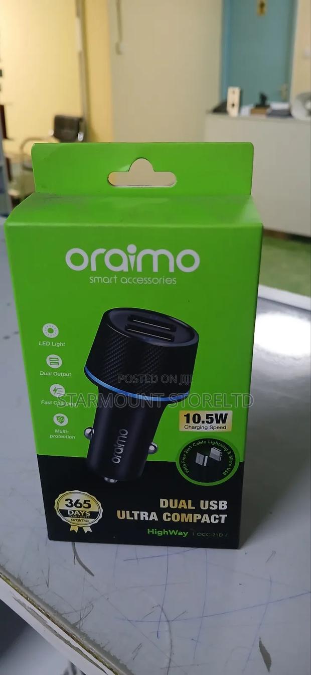Oraimo Car Charger Occ-21d - main view
