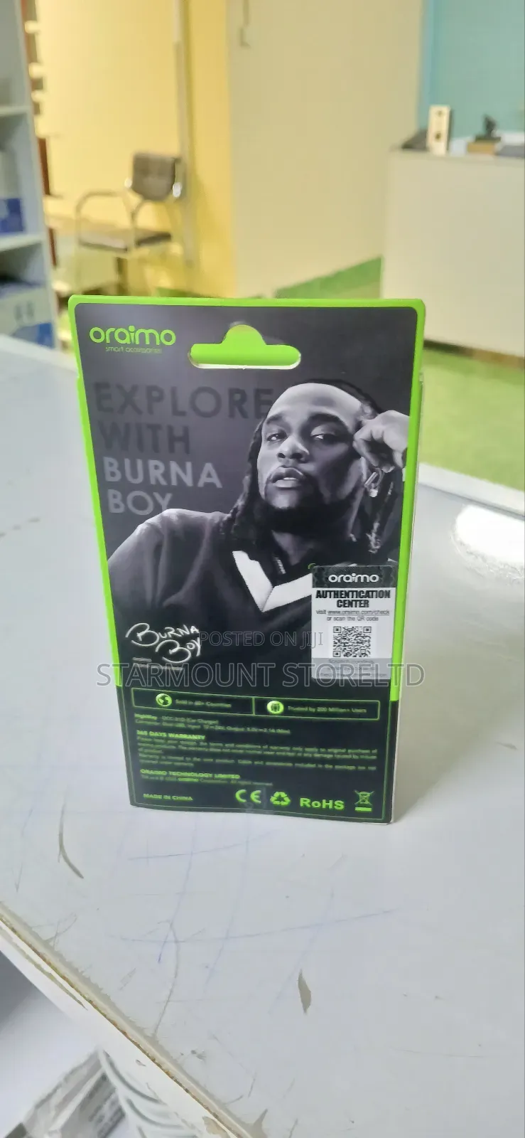Oraimo Car Charger Occ-21d