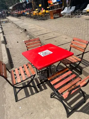 Garden Chairs and Square Table