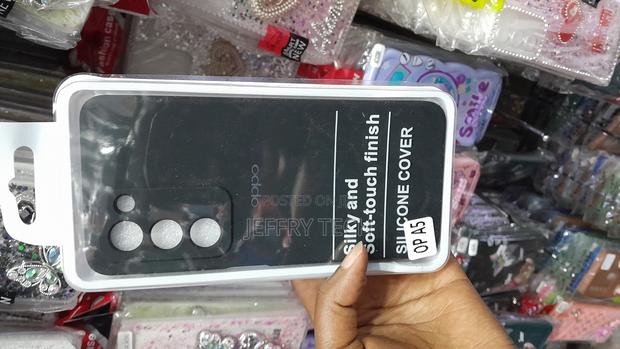 Flexi Stealth Liquid Silicone Case for Oppo A5 - Black