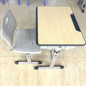 Kids Furniture; Adjustable Kid’S Desk and Chair Set