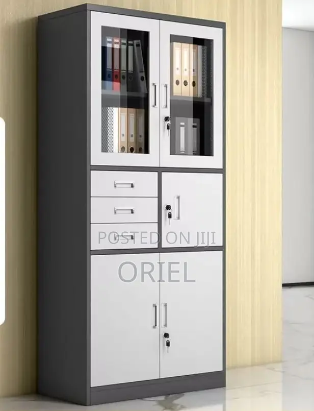 Office Cabinet :2-Door Office Filling Cabinet With Inbuilt Secure Safe