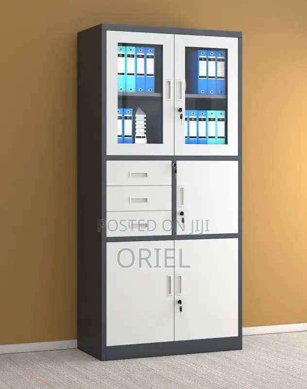Office Cabinet :2-Door Office Filling Cabinet With Inbuilt Secure Safe
