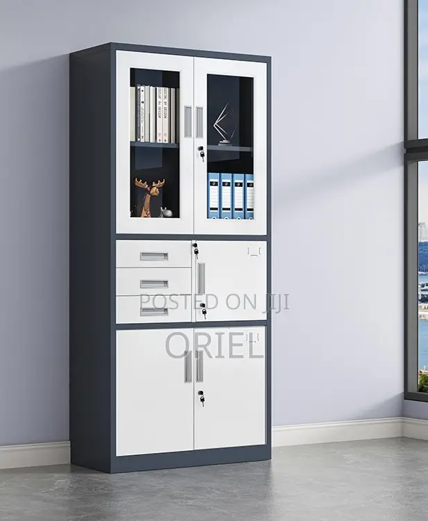 Office Cabinet :2-Door Office Filling Cabinet With Inbuilt Secure Safe