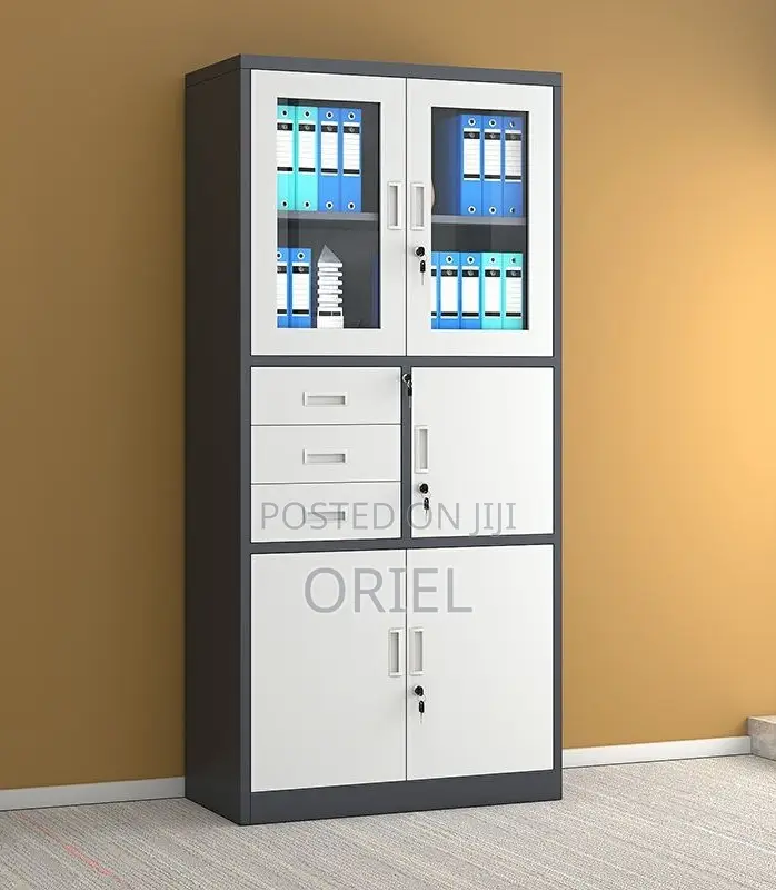 Office Cabinet :2-Door Office Filling Cabinet With Inbuilt Secure Safe