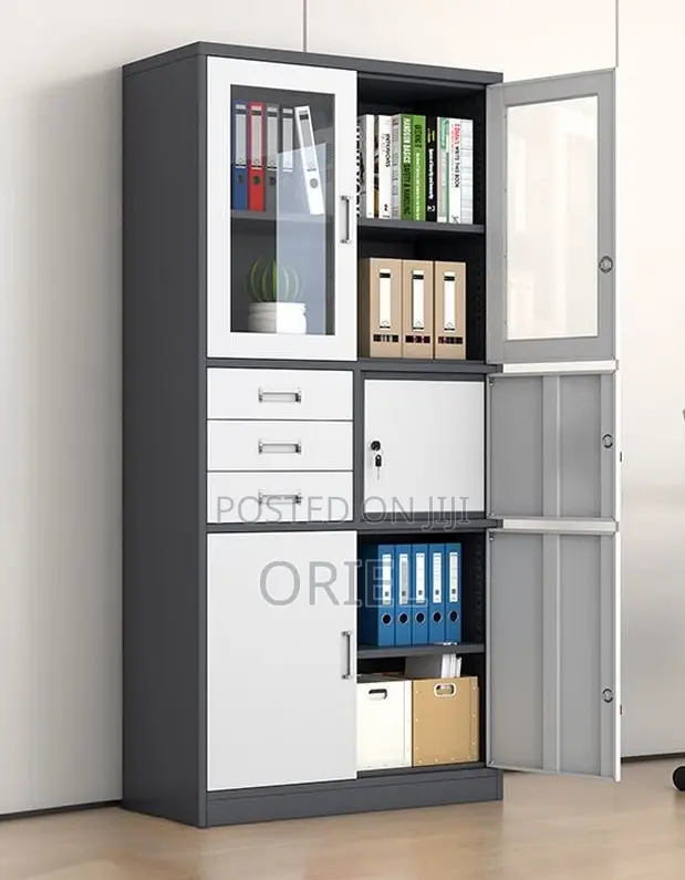 Office Cabinet :2-Door Office Filling Cabinet With Inbuilt Secure Safe