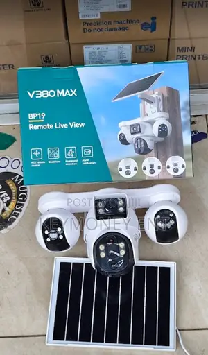 8mp Outdoor Simcard Solar Powered Camera With Solar Panel