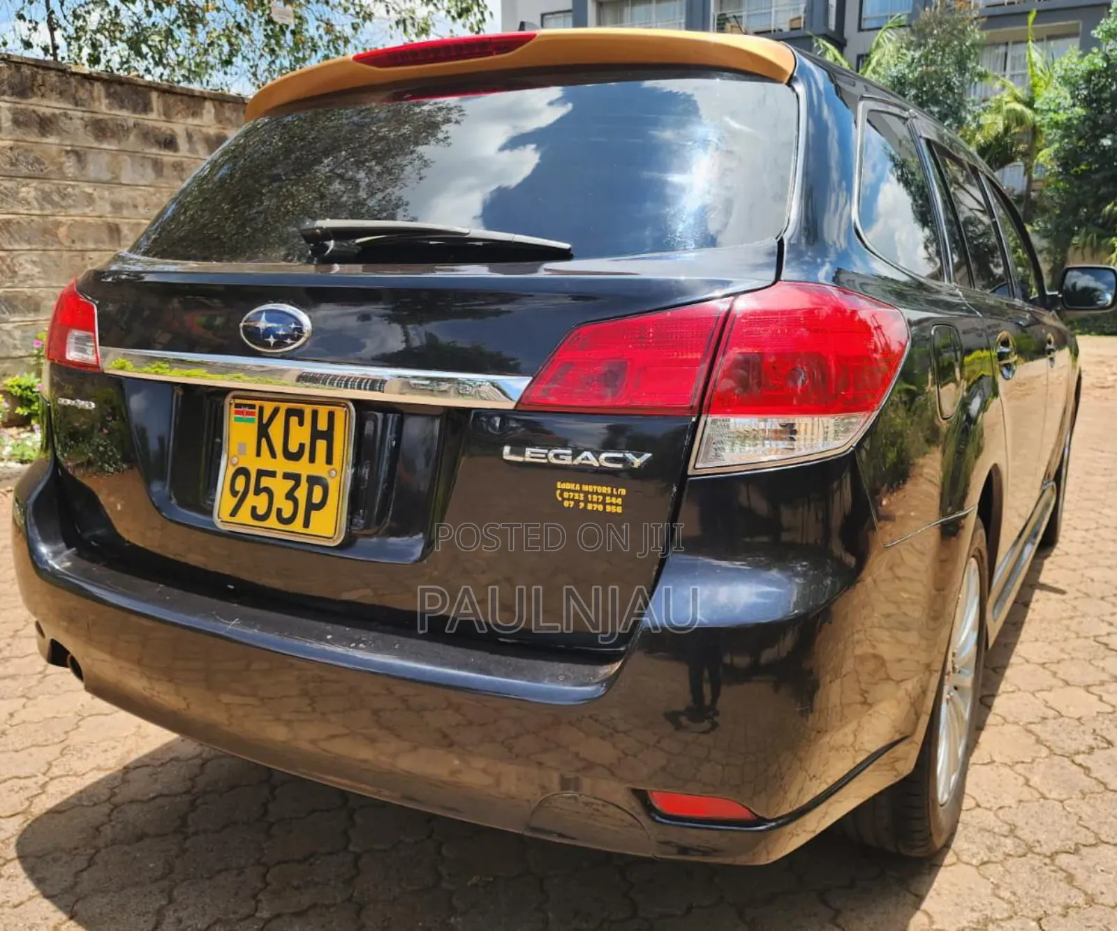 Subaru Legacy 2010 Black