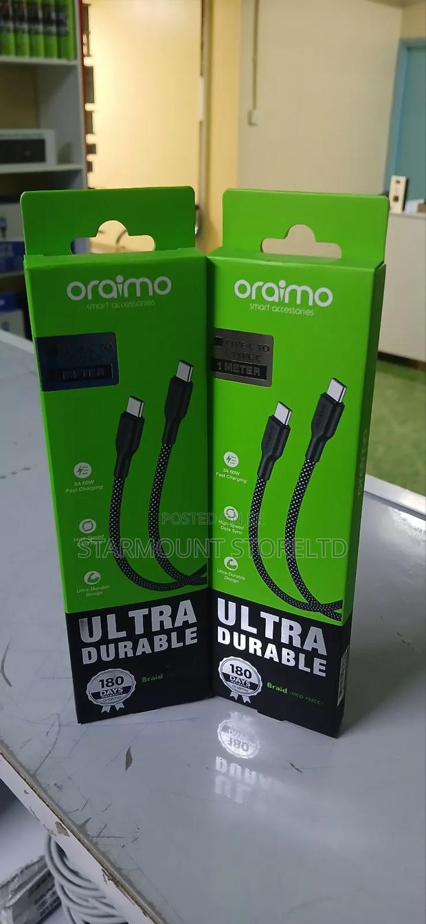 Oraimo Type C to Type C Cable - main view