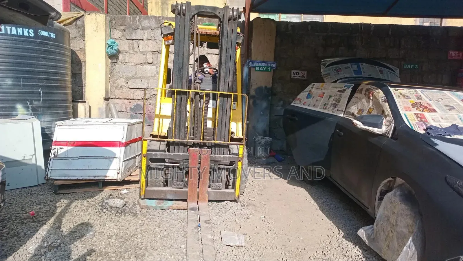 Forklift Available for Lifting Services