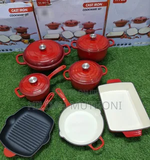 11 Pieces Original Cast Iron High Quality