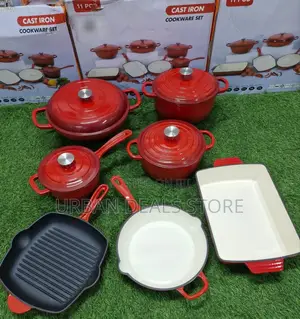 11 Pieces Original Cast Iron High Quality