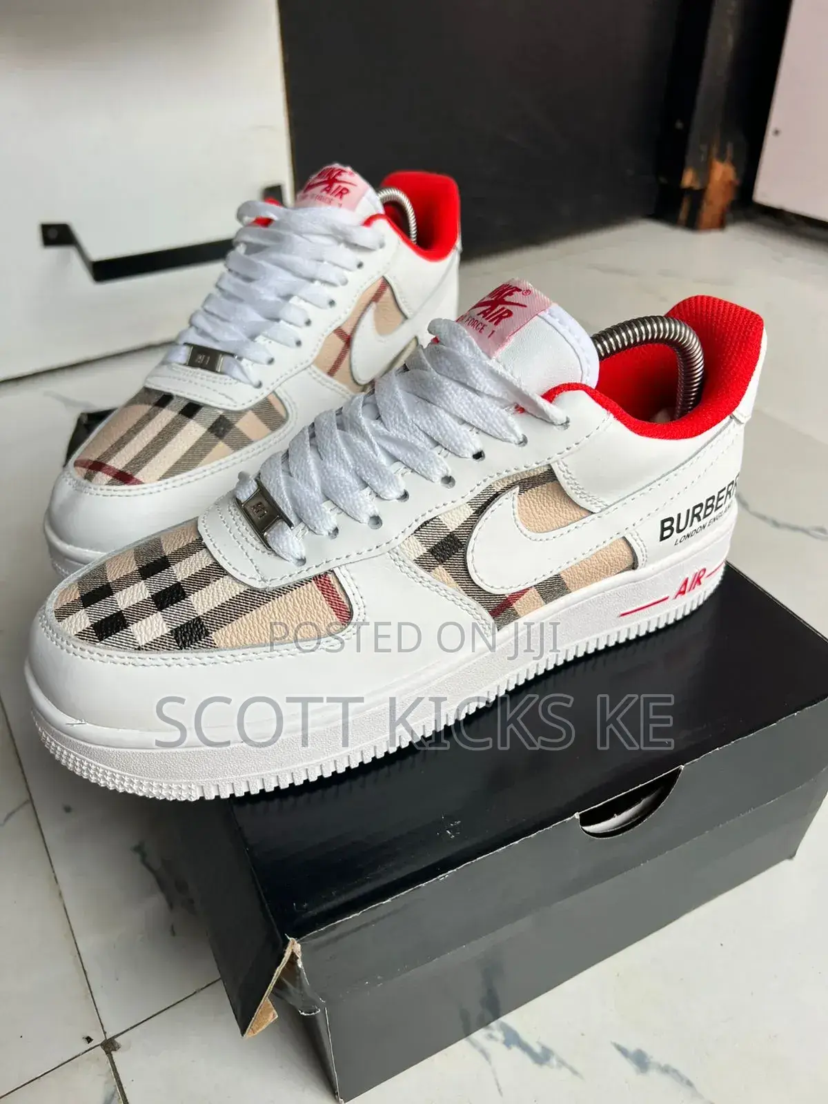 Nike Airforce Burberry Unisex