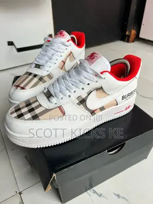 Nike Airforce Burberry Unisex