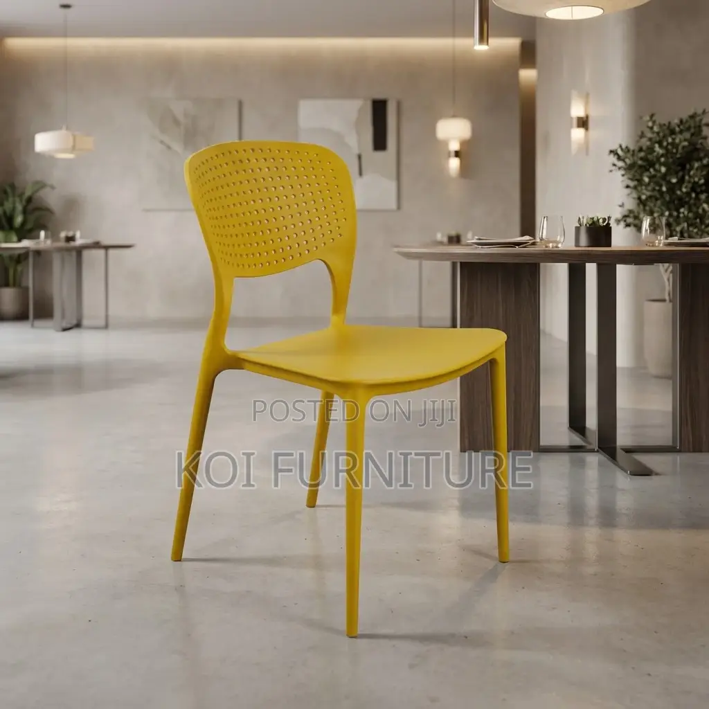 Dining Chairs; Nordic Plastic Dining Chair