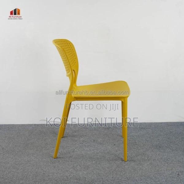 Dining Chairs; Nordic Plastic Dining Chair - thumbnail 2