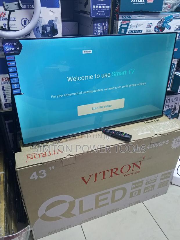 43" Vitron Qled Smart Tv