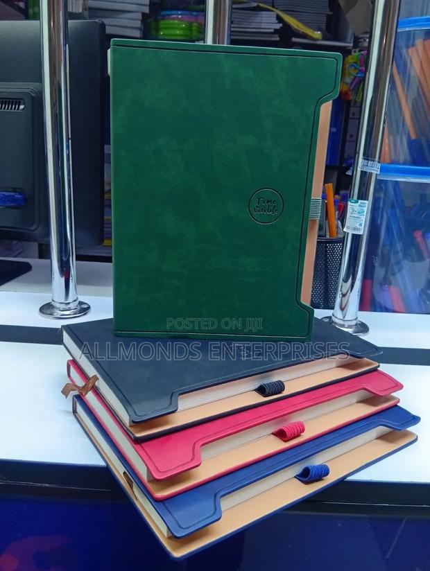 A5 Executive Notebook With Soft Leather Cover - thumbnail 3