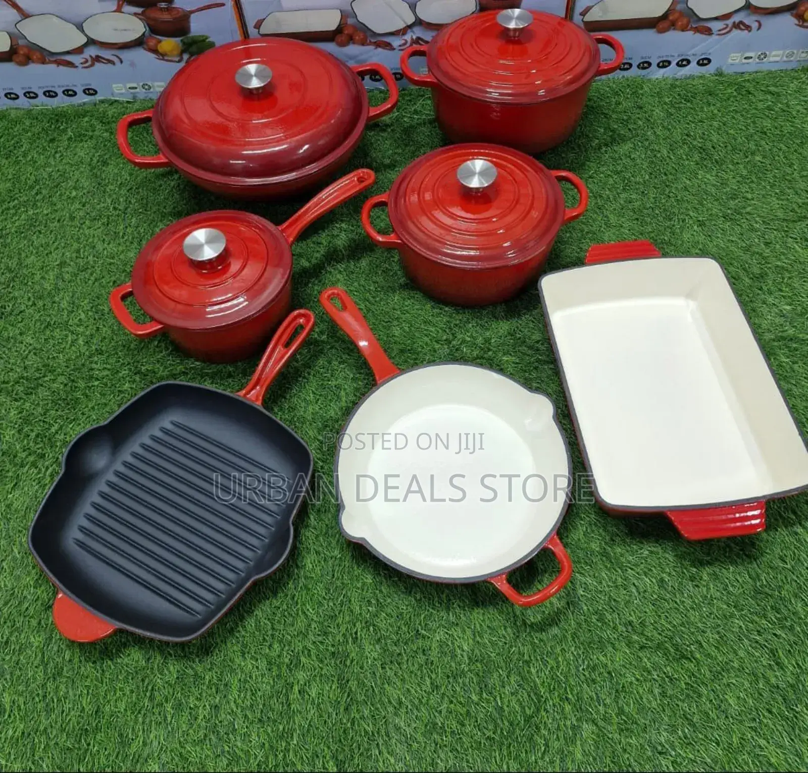 Primeum 11 Pieces Original Cast Iron