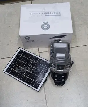4g Simcard Dual Lens Solar V380 PTZ Camera With Color Night Vision