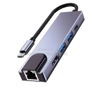 Type C to Hdmi, Network, Usb, 5 in 1. Type C