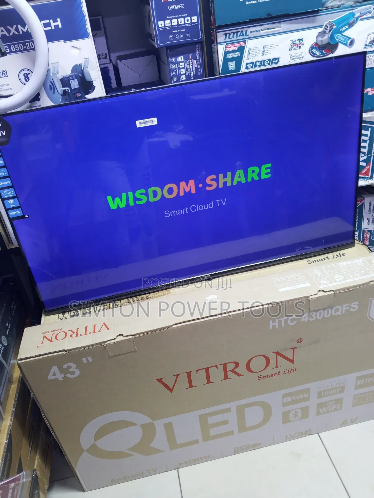 43" Vitron Qled Smart Tv