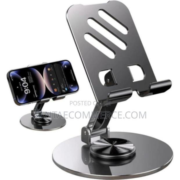 Adjustable Metallic Desktop Phone Tablet Stand Holder