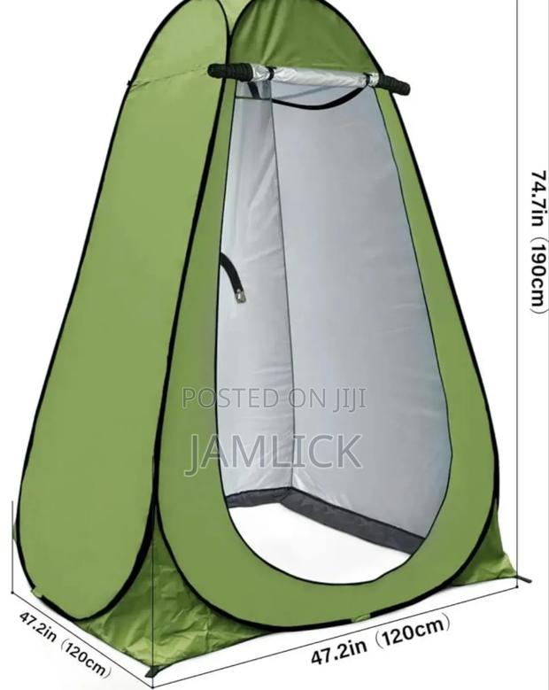 Privacy Shower Tent –Portable Outdoor Camping Toilet Changing Room -Gn