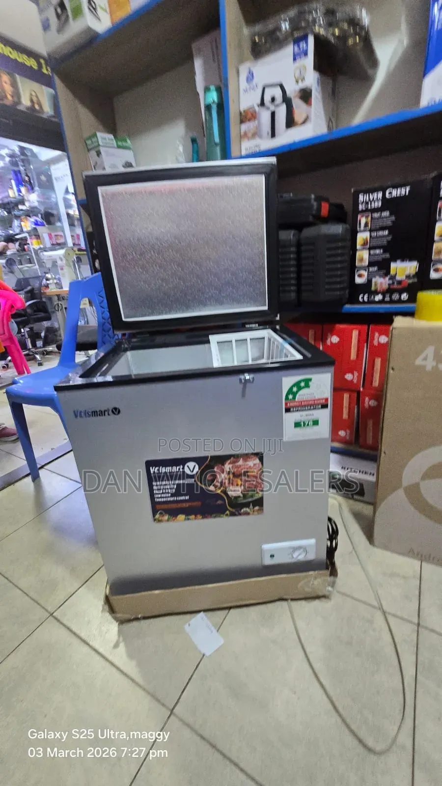 Volsmart 60l Chest Freezer Temperature Control