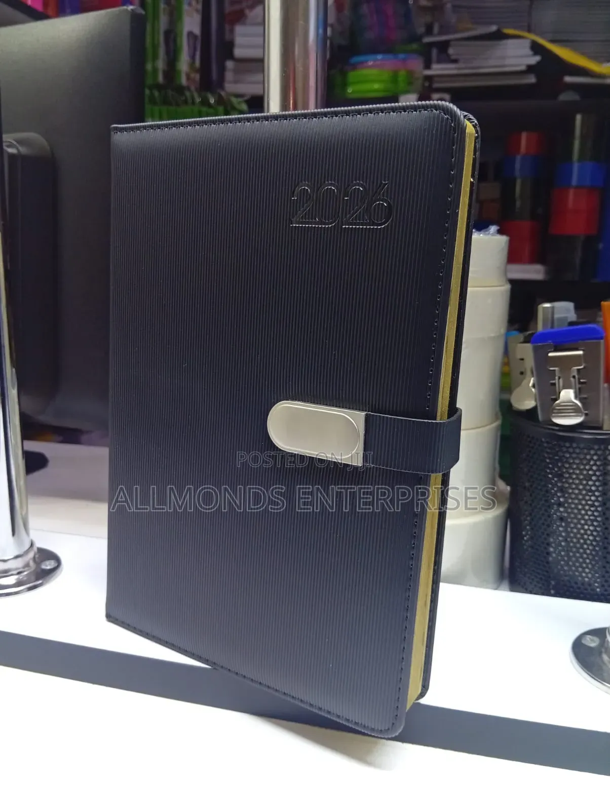 A5 Size 2026 Diary- Soft Leather Cover.
