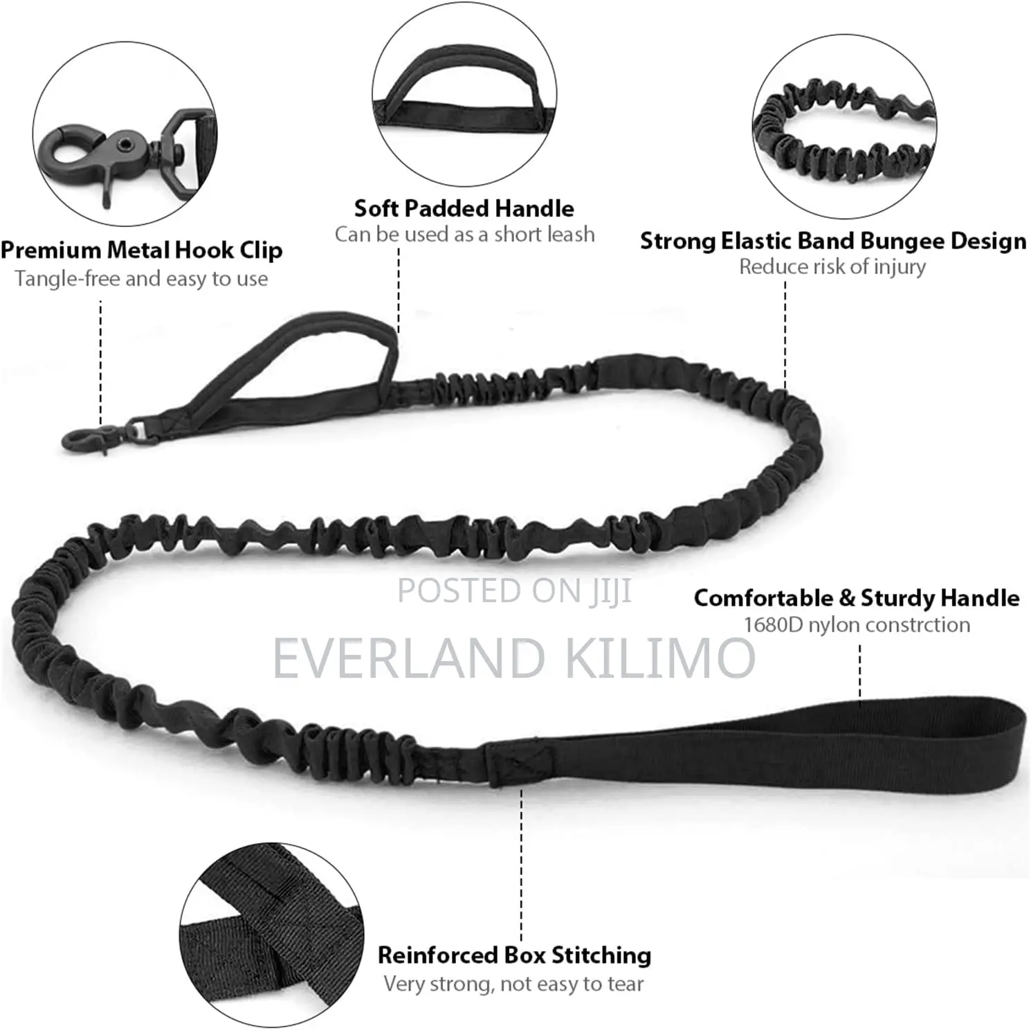 Heavy-Duty Tactical Dog Leash