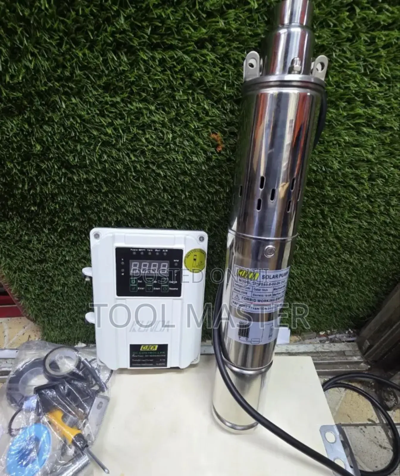 80m Solar Water Pump /80m Submersible Water Pump With Controll Box